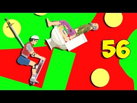 Видео: ОЧЕНЬ ТОКСИЧНЫЙ УРОВЕНЬ!! - Happy Wheels 56