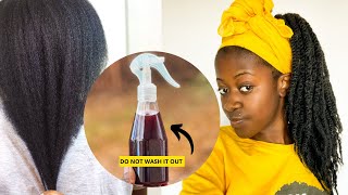 DON&#39;T WASH IT OUT OVERNIGHT SPRAY FOR TRIPLE GROWTH | IF YOU WANT YOUR HAIR TO NEVER STOP GROWING