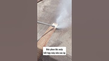 Máy rửa xe cao áp kết hợp với béc phun lốc xoáy -1 trong những combo có lực phun khủng nhất #shorts