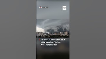 Typhoon Wipha  Looms Over Zhuha