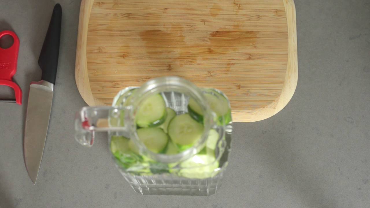 How To Cucumber Water YouTube