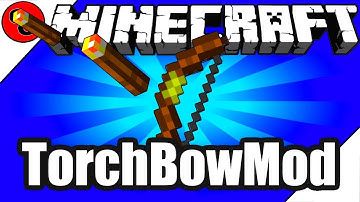 Minecraft Mods: " TorchBowMod 1.12.2 "