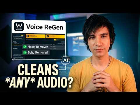 Waves Voice ReGen: Can AI Really Save Bad Audio? (Honest Test)