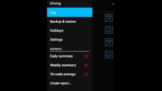 TruckerTimer v4 for Android work in progress screenshot 4