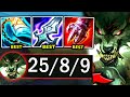 WARWICK TOP IS NOW S- TIER AND LITERALLY FREE WINS (HIGH W/R) - 2025 Warwick TOP Gameplay Guide