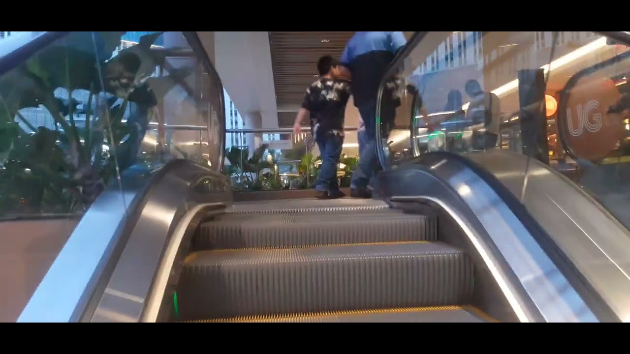 Pillar Escalators at Tribeca Central Park , Jakarta 