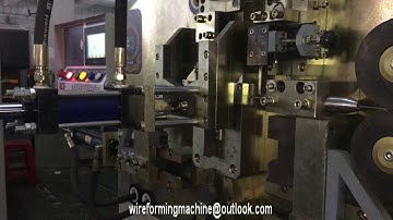 hydraulic buckle forming machine---15 years Merit wire Bending machine factory