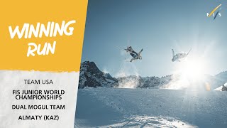 USA | Winning Run - Dual Moguls Team | Almaty 2025 FIS Freestyle