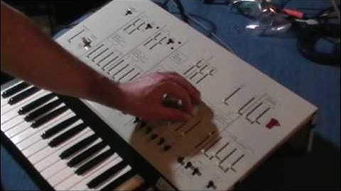 ARP Odyssey MKI 2800 CV / Gate Control Test