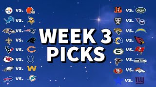 NFL Week 3 Predictions 2022 - NFL Week 3 Picks
