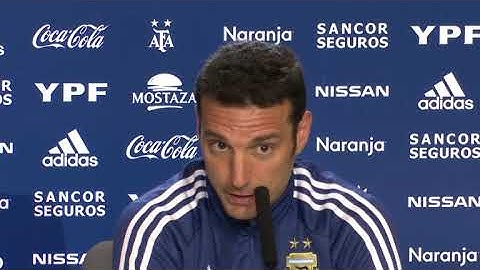 La rueda de prensa de SCALONI tras la DERROTA de ARGENTINA