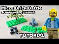 WW2 Lego Micro Brick Battle Scenery tutorial/instructions part 3