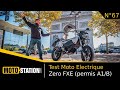 Essai zero motorcycles fxe  un supermot plein de jus pour les permis auto 125 et moto a2 