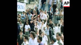 UPITN LIB 27/5/80 JOURNALISTS LEAD DEMONSTRATIONS AGAINST THE GOVERNMENT IN LISBON