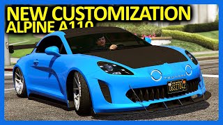 GTA 5 Online : New Alpine A110 Customization!! (GTA Online Toundra Panthere)
