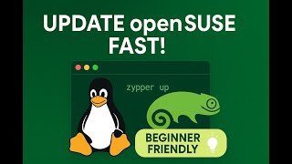 Beginner's Guide CLI Updating openSUSE Leap & Tumbleweed 🔄🐧– Super Easy! ✨#openSUSEUpdate #openSUSE
