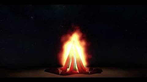 Realistic Fire in maya