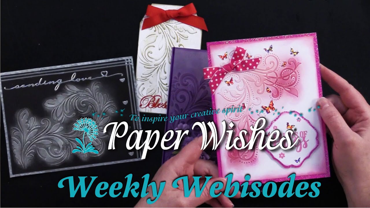 4 Stunning Cards Using Embossing Folders by Crafter's Companion ...