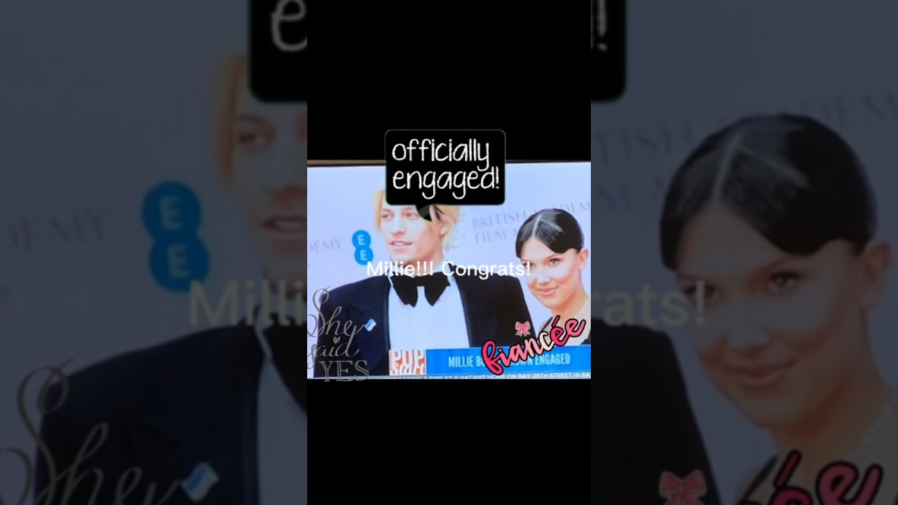 Millie is engaged!!! 