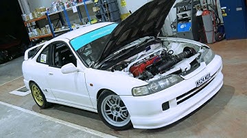 Integra gets alignment ready for the track!