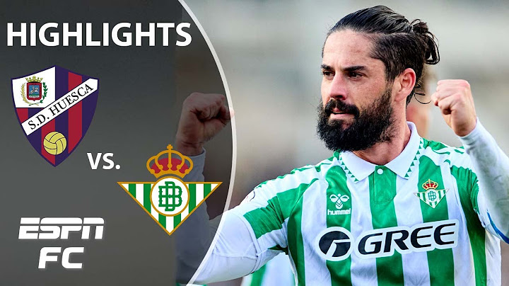 ISCO WINNER 🚨 Huesca vs. Real Betis | Copa del Rey Highlights | ESPN FC