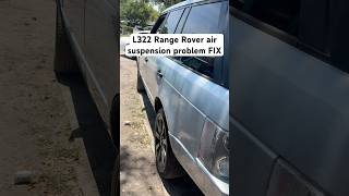 Range Rover l322 air suspension quick emergency tip
