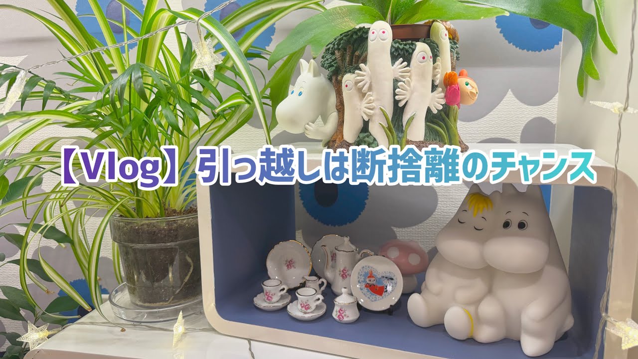 Vlog】引っ越しは断捨離のチャンス - YouTube