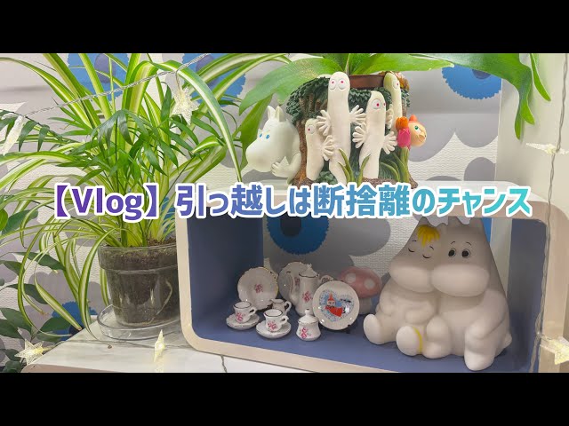Vlog】引っ越しは断捨離のチャンス - YouTube