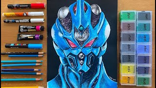 Drawing My Favorite Anime Character, THE GUYVER