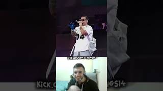 Reaccion a Daddy Yankee en vivo 🎶🔥- Kick.com/everythings14 #reggaeton #daddyyankee #fyp
