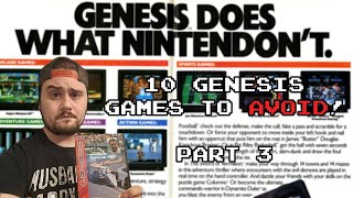 10 Genesis Games to Avoid (Part 3)