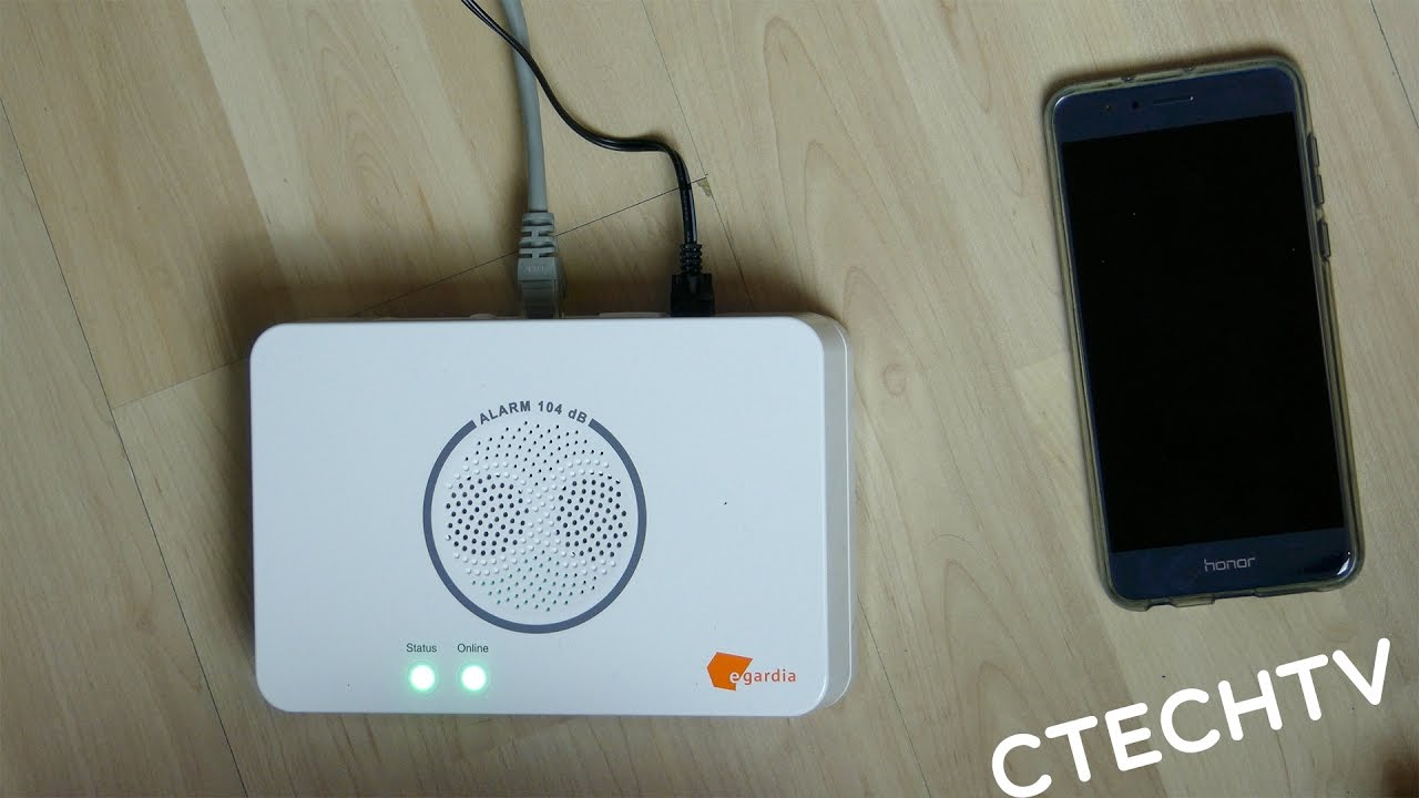 Egardia Smarthome | Erster Eindruck | Unboxing | CTechTV