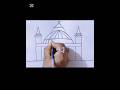 Learn to draw mosque easily #masjid #pencildrawing #trending #artist #shots ; please subscribe .