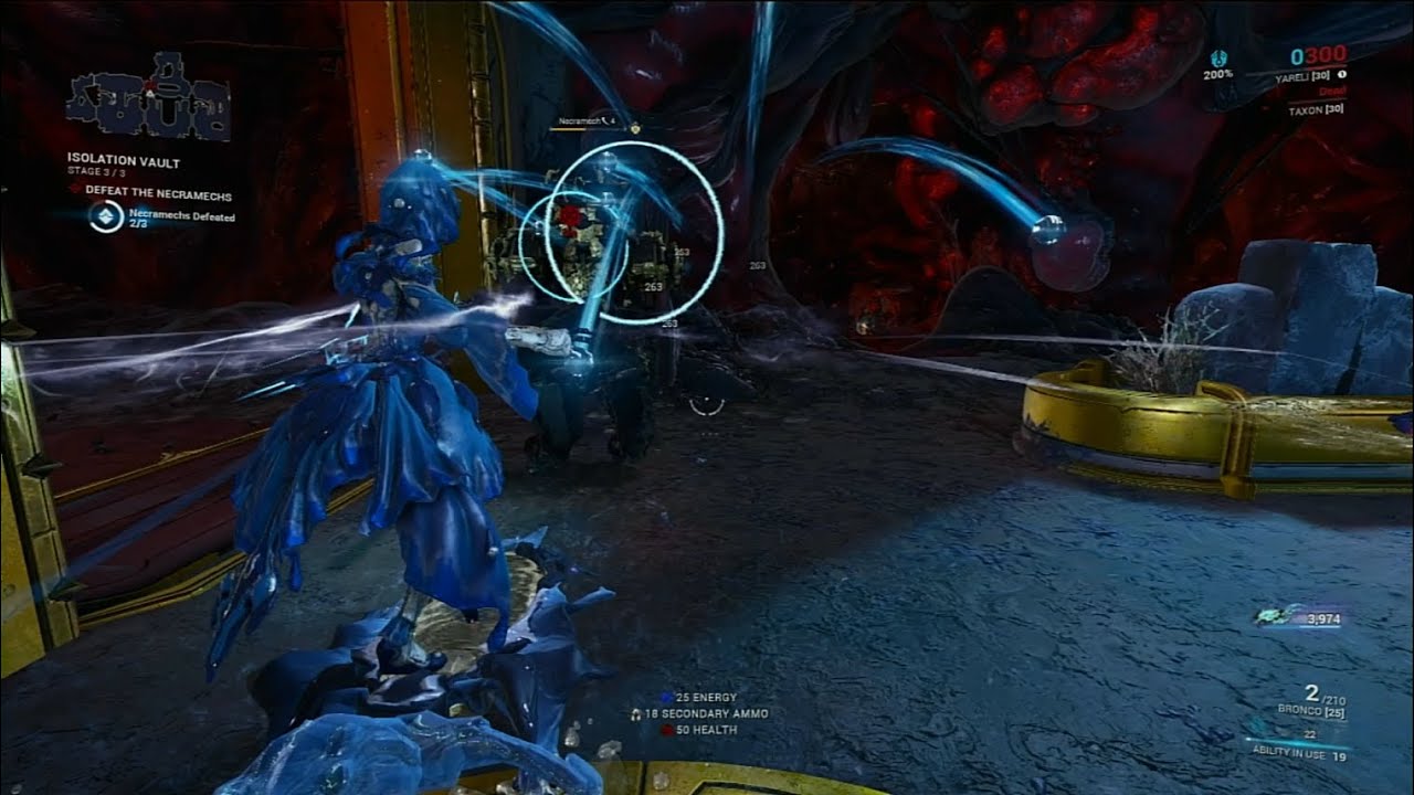 Warframe Mechs Vs Maiden ( Isolation Vault T3, no Warframe mods) YouTube