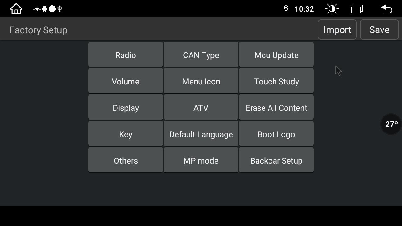 Сервисные настройки магнитолы Андроид 11 на процессоре Mediatek MTK8667 ...