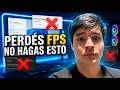 Estás perdiendo FPS y no lo sabías (3 errores de Windows)