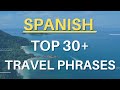 Most Important Travel Phrases in Spanish