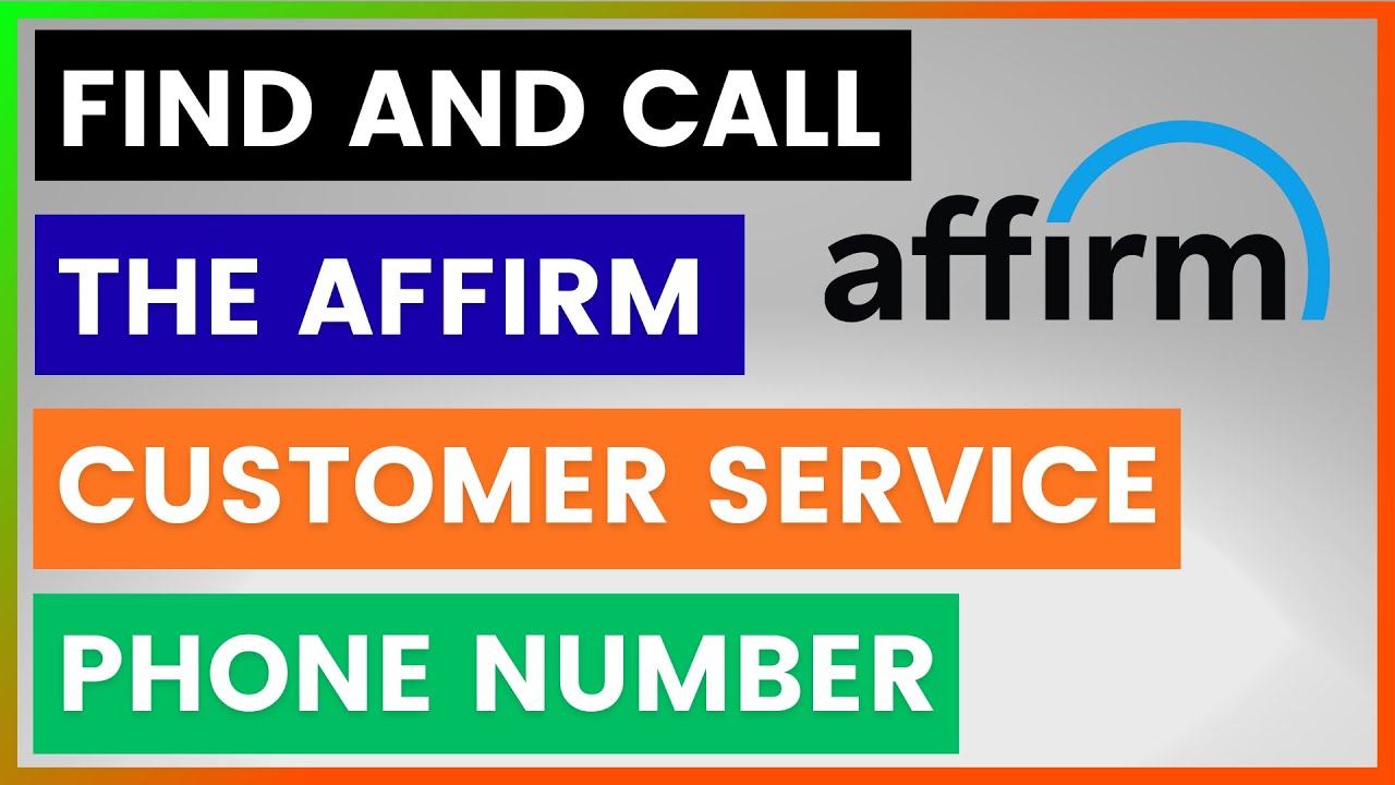 Как найти и позвонить в службу поддержки клиентов Affirm? [в 2026 году]