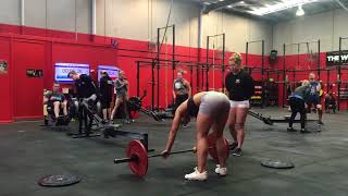 Aussie Throwdown 2017; The Burner 2.0, workout 1