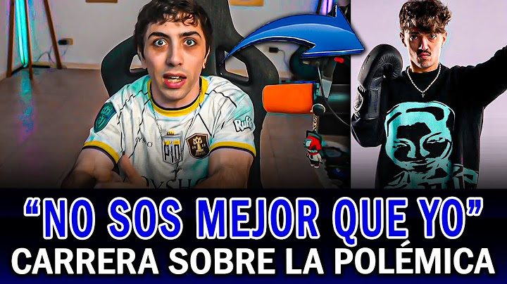 CARRERA RESPONDIÓ a la POLÉMICA con AGUSTIN51 ¿FUE ROBO?