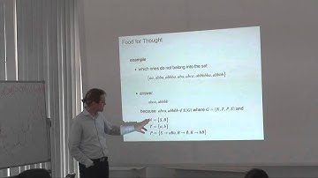 Pattern Recognition - Lecture 001 (2015-11-05)