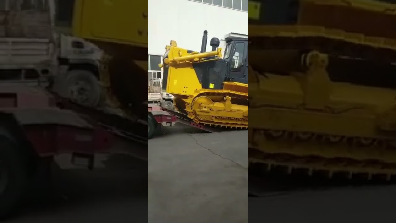 320 hp bulldozer loading 