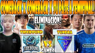 TUNDRA VS TIDEBOUND BO3[GAME 2]ELIMINACION- BZM, CRYSTALLIS VS NOTHINGTOSAY-PGL WALLACHIA SEASON 4