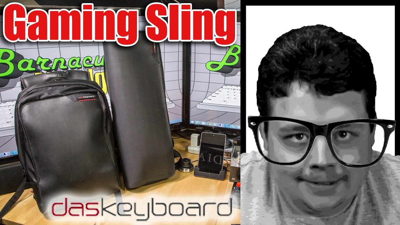 Gaming Gear - das Keyboard Gaming Sling Unboxing & Review - Time 4 LAN Party! - @Barnacules