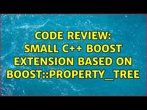 Code Review: Small C++ Boost extension based on boost::property_tree