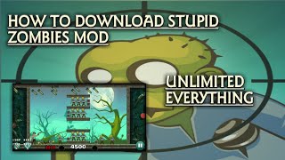 HOW TO DOWNLAOD STUPID ZOMBIES MOD/UNLIMITED EVERYTHING|MOD 4 MODERN| screenshot 2