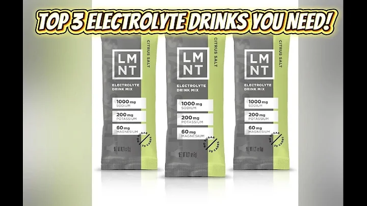 💧 Top 3 Electrolyte Drinks You NEED to Try in 2025! 🔥