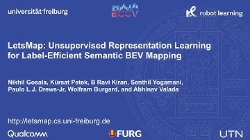 LetsMap: Unsupervised Representation Learning for Semantic BEV Mapping