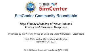 High-Fidelity Modeling of Wave-Induced Forces and Structural Response