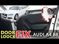 Audi A4 B8 How to fix door lock module for free / Kako popraviti bravu na vratima besplatno